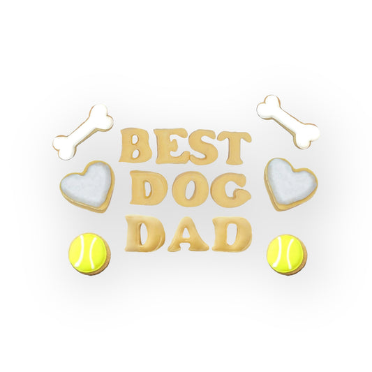 Dog Dad Fathers Day Biscuit Treats Gift 1